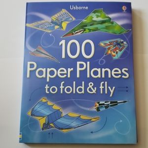 100 Paper Planes to fold & fly paperback book